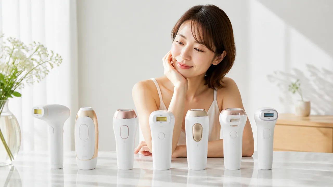 ナノガラス脱毛器おすすめ7選|40代女性向けの選び方と使い方