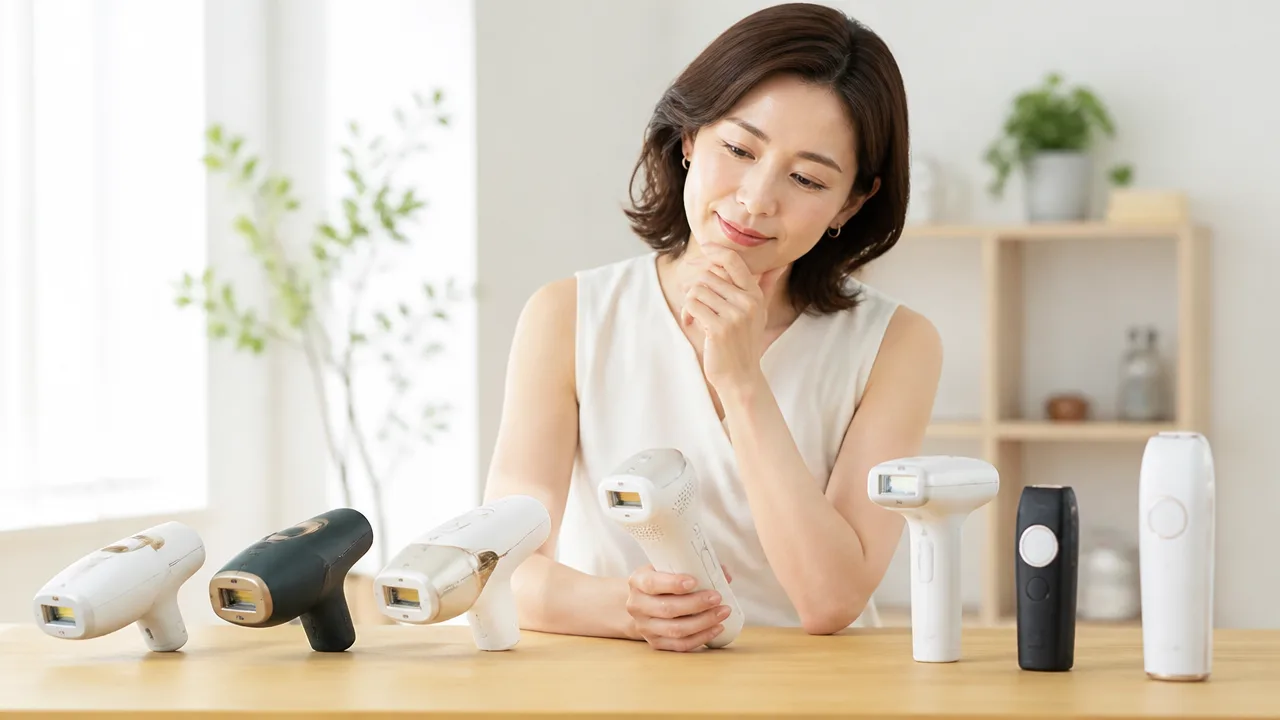 ナノガラス脱毛器おすすめ7選|40代女性向けの選び方と使い方