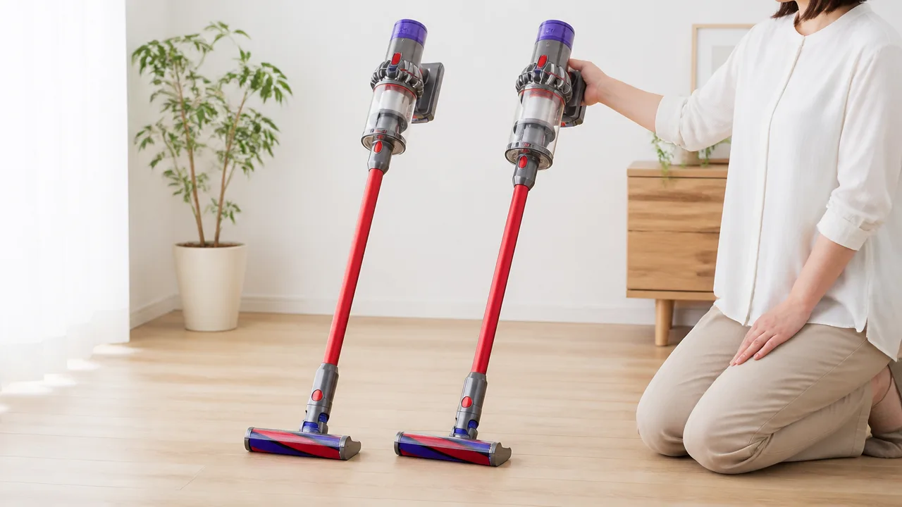 Dyson V8 Origin SV25 RD2の口コミと使用感