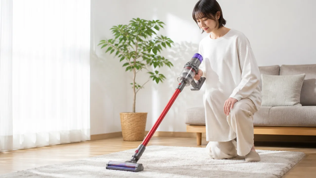 Dyson V8 Origin SV25 RD2の口コミと使用感