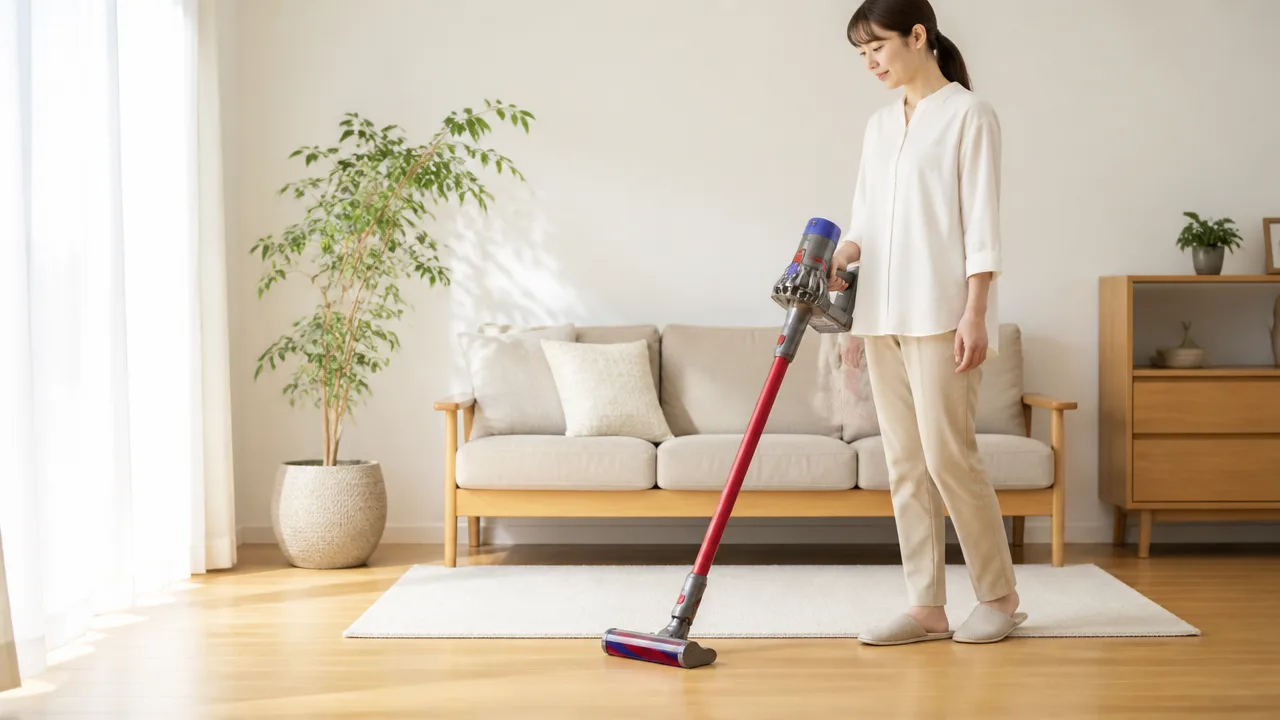 Dyson V8 Origin SV25 RD2の口コミと使用感