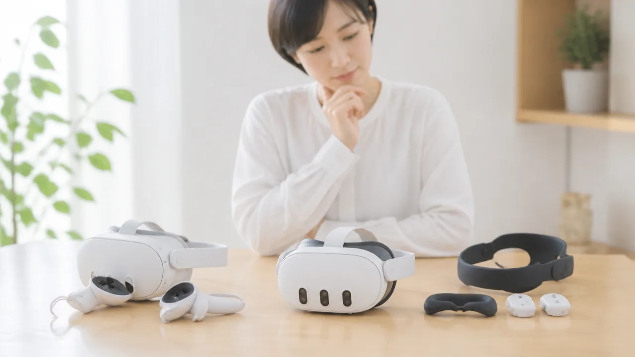 メタクエスト3はどこで買うのがお得？価格・特典・保証で販売店を比較